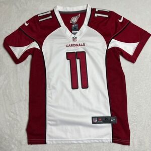 Nike Larry Fitzgerald Arizona Cardinals Jersey Youth Medium 10/12 White Red NFL